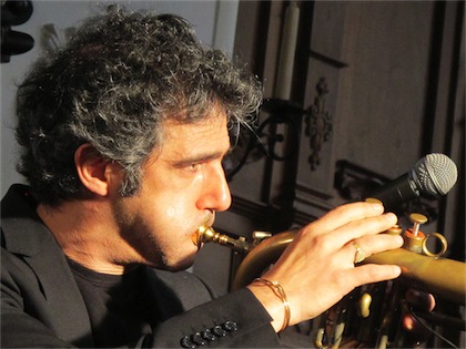 Paolo Fresu, Aush&auml;ngeschild des italienischen Jazz, setzte Akzente in die mystischen Klangbilder von A Filetta.